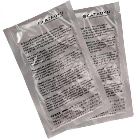 RECHARGE CHARBON ACTIF POUR FILTRE POLYVALENT ET COMBI KATADYN