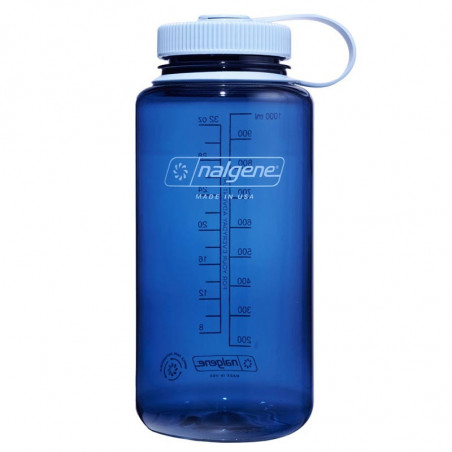 gourde large bouchon 1L nalgene indigo bleu