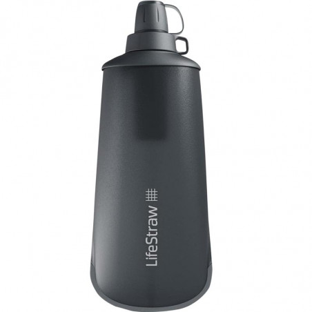 GOURDE-FILTRANTE-FLEX-PEAK-HYDRAPAK-1 LITRE NOIRE