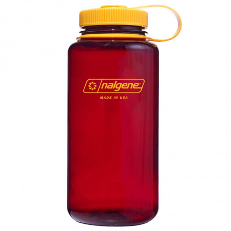 gourde grand goulot nalgene 1 litre rouge laker