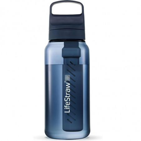 GOURDE AVEC FILTRE LIFRESTRAW 1 LITRE GO SERIE POUR RANDONNER