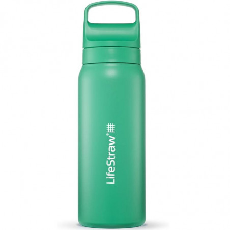 GOURDE AVEC FILTRE ISOTHERME INOX LIFESTRAW GO SERIE 70 CL