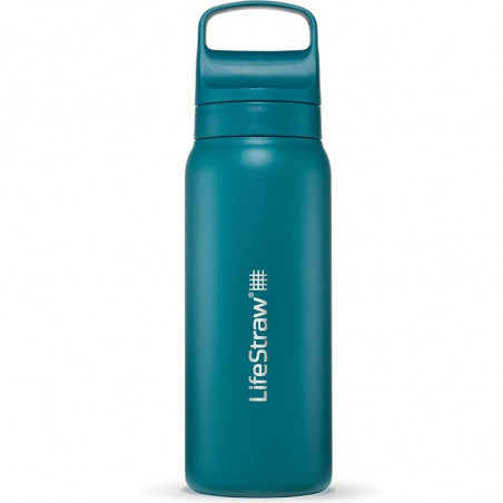 BOUTEILLE ISOTHERME FILTRANTE GO SERIE LIFESTRAW-0.70-LITRES-INOX