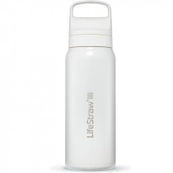 GOURDE INOX DOUBLE PAROI ISOTHERME FILTRANTE LIFESTRAW