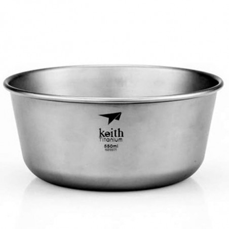 BOL EN TITANE 55 CL TITANE SANS POIGNEES KEITH RANDONNEE