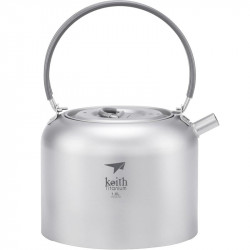 BOUILLOIRE TITANE KEITH 1.5 LITRES ULTRA LEGERE POUR RANDONNER
