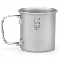 TASSE KEITH TITANE 20 CL POUR RANDONNER ULTRA LEGER