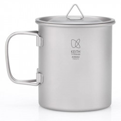 TASSE AVEC COUVERCLE TITANE 40 CL KEITH
