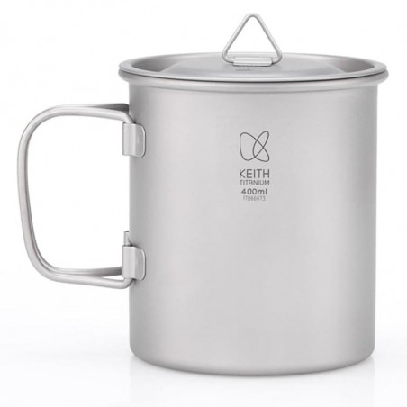 TASSE AVEC COUVERCLE TITANE 40 CL KEITH