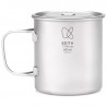 TASSE POPOTE TITANE 60 CL KEITH AVEC COUVERCLE