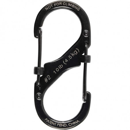MOUSQUETON DOUBLE SBINER SIDELOCK NITE IZE N2