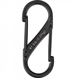 DOUBLE MOUSQUETON SIDELOCK SBINER NITE IZE TAILLE N1