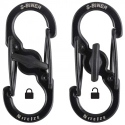 DOUBLE MOUSQUETON NITE IZE MICROLOCK