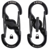 DOUBLE MOUSQUETON NITE IZE MICROLOCK