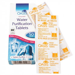 PASTILLES OASIS DESINFECTION CHLORE EAU POTABLE
