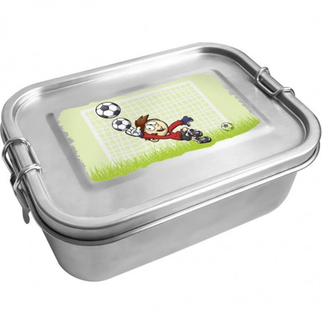 BOITE ALIMENTAIRE ENFANT INOX FOOTBALL ORIGIN OUTDOORS