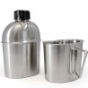 GOURDE MILITAIRE INOX AVEC QUART ORIGIN OUTDOORS