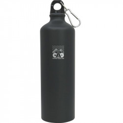 GOURDE TREKKING CAO POP 1 LITRE EN ALUMINIUM NOIRE