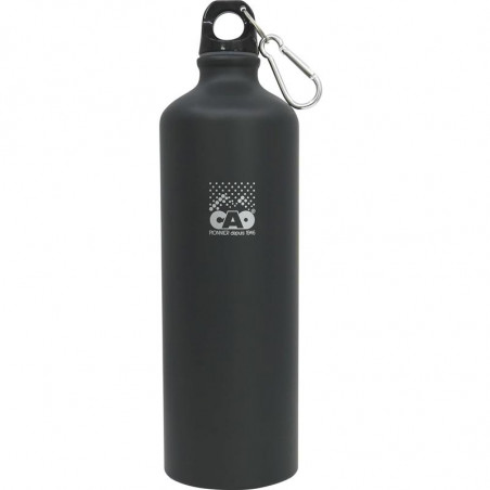 GOURDE TREKKING CAO POP 1 LITRE EN ALUMINIUM NOIRE