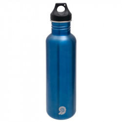 GOURDE ACIER INOX ACTIVE LOOP 0.75 LITRES ORIGIN OUTDOORS BLEUE