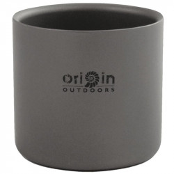 TASSE TITANE ISOTHERME CAFE ESPRESSO 12 CL ORIGIN OUTDOORS