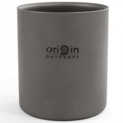 MUG TITANE 30 CL DOUBLE PAROI ISOTHERME ORIGIN OUTDOORS