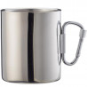 TASSE INOX ISOTHERME 33 CL AVEC MOUSQUETON BASIC NATURE