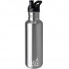 GOURDE SPORT INOX 75 CL AVEC BOUCHON TETINE BASIC NATURE