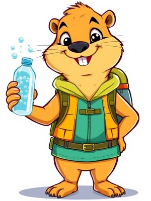 La meilleure gourde hydrogene pour randonner Gourde hydrogene avis, bienfaits antioxydant de l'eau hydrogénée d'une gourde générateur