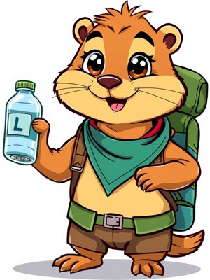 bien choisir la capacité et volume d'eau de sa gourde pour randonner en fonction de son type de randonnee quel volume d'eau pour sa gourde randonnee